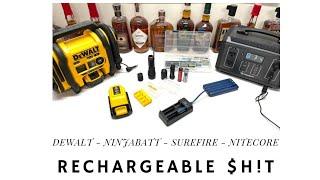 RECHARGEABLE MUST HAVE ITEMS