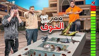 عذبت العيال واي شخص يطلع صوت يخسر 10,000( ممر التماسيح والعقارب!! )