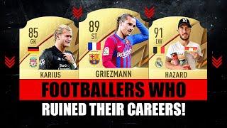 Footballers Who RUINED Their CAREERS!  ft. Griezmann, Hazard, Karius... etc