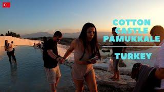 PAMUKKALE Walking Tour | Denizli, Turkey 2022   [4k Uhd 60 fps]