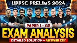 UPPSC Paper Analysis 2024 | UPPCS GS Paper 1 Analysis | UPPSC Analysis | UPPSC Wallah