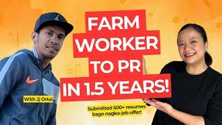 Nagpadala ng 500 resumes bago nakahanap ng trabaho | Farm worker to PR in less than two years