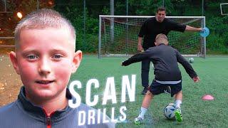 Scanning Drills - Football Full Session training