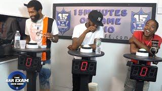 THE BAR EXAM GAME SHOW SEASON 5 EPISODE 4 WITH TAY ROC, BILL COLLECTOR AND MACK MEL