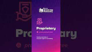 World Intellectual Property Day | Proprietary | BYJU'S Wisdom Wednesday | #shorts