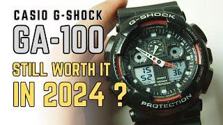 Casio G-Shock GA-100 in 2024, is it still worth it ? Review, Pros and Cons