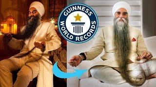 Remeasuring The World's Longest Beard - Guinness World Records