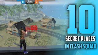 TOP 10 CLASH SQUAD SECRET PLACES FREE FIRE #5