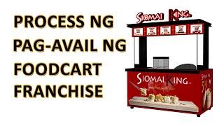 PROSESO NG PAG-AVAIL NG SIOMAI KING FOODCART FRANCHISE │Albert Unciano