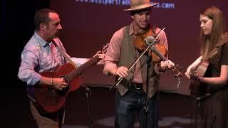 AUSTIN & COURTNEY DERRYBERRY and GREG REISH, "Red Hot Breakdown"  Westport Folk & Bluegrass Festival