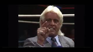 Nobody likes to be called FATSO! But FATSO! That's your name! | Ric Flair on TBS | Feb 27th 1988