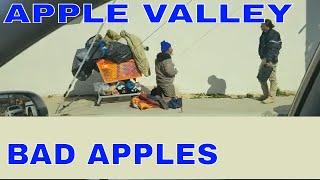 Apple valley California - Seedy Underbelly - filth - homeless - Paradise - NOT!