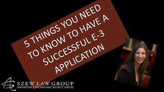5 REQUIRED STEPS BEFORE APPLYING FOR AN E-3 VISA