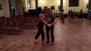 Tony & Sharon Lindy Hop Class Recap at JazzMAD London | 7 September 2015