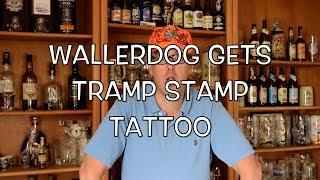 10K Subscriber Challenge - Wallerdog Gets Tank Tramp Stamp Tattoo