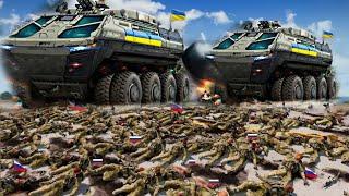 June 27th! A major threat to Russia, Ukraine's giant turbo-powered tanks bombarded 9,000 Russian tro