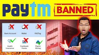 Paytm Ban News | Paytm FASTag, Paytm Wallet, Paytm UPI, Paytm Payment Bank News | RBI Ban Paytm