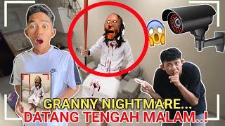 PEN4MPAKAN CCTV24 JAM DIRUMAH SAPUTRA KITA DISERANG GRANNY NIGHTMARE?! | Mikael TubeHD