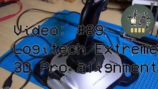 #89 Logitech Extreme 3D Pro axis alignment