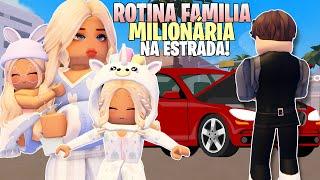 ROTINA DE UMA FAMÍLIA MILIONÁRIA NA ESTRADA EM BERRY AVENUE PARTE 2 - MELHORES HISTÓRINHAS ROBLOX ️