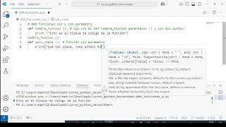 09 Funciones a. Curso Python desde cero para principiantes en español 