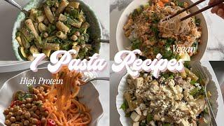 7 Pasta Rezepte - Vegan & High Protein  I itscaroo