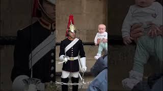 Guard respects BABY! 