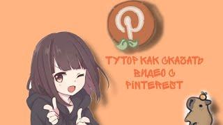 тутор как скачать видео с pinterest