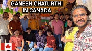 Ganesh Chaturthi In Canada | International Students Celebrating Indian Festival | Windsor 2022 |