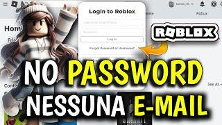 Come recuperare l'account Roblox senza e-mail o numero di telefono. Processo completo