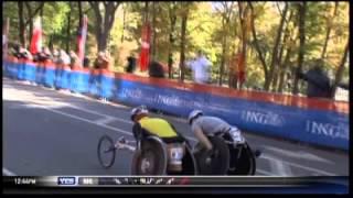 Wheelchair Racing Fantastic Finishes from RUNNING Series