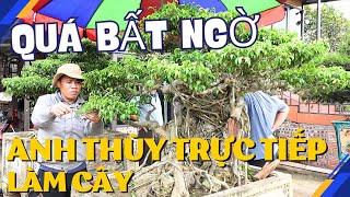 Quá bất ngờ, anh Thùy Hải Phòng trực tiếp làm cây sanh