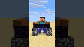 HELP Herobrine To Power Up And Break The Heaviest Bedrock #friendship #shorts #trending #anime