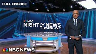 Nightly News Full Broadcast - July 19