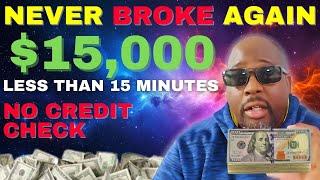 $15,000 Quick Fast Cash Loans Online – No Credit Check, Bad Credit OK!  Guaranteed Fast Approval!