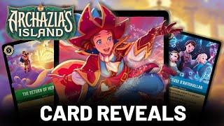 ARCHAZIA'S ISLAND New Card Reveals | Legendary Action Card, More Madrigal and Ally Synergy and More!