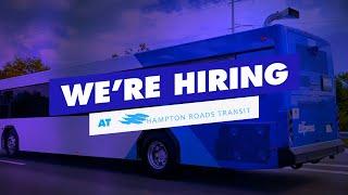 We're Hiring at Hampton Roads Transit!