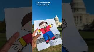 Flat Stanley’s D.C. adventure! #flatstanley #flatstanleyideas #flatstanleyadventures