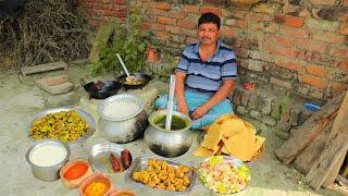 मेरे गांव के तरीके से बनाएं मेहमानों के लिए वेज थली जब मेहमान आते हैं तो खाने में क्या-क्या बनता है