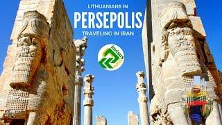 Traveling in Iran. Visiting Persepolis