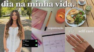 um dia produtivo na minha vida: organização, auto cuidado, rotina 