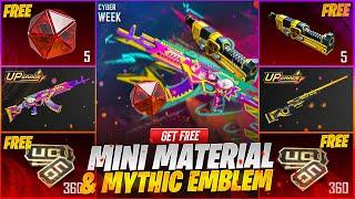 Get Free Mini Materials & Mythic Emblem | Trick To get Free Rewards | Get Free UC |PUBGM x McLaren