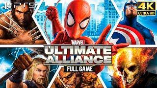 Marvel Ultimate Alliance - Full Game Walkthrough (PS5) 4K 60FPS