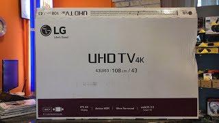 LG Smart Tv 43 UJ 6307  ( 4K HDR)