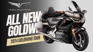 2024 Honda Goldwing Tour New Look - Technology and Features