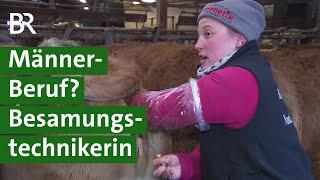Traumberuf im Kuhstall: Der Alltag als Besamungstechnikerin | Kühe Doku | Unser Land | BR