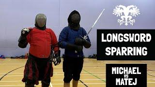 Longsword Sparring - Michael vs Matej