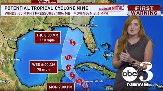 Helene expected to form and move towards Florida by end of week