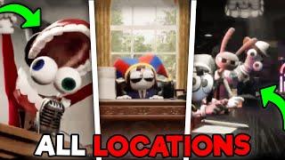 All the LEAKED LOCATIONS from EPISODE 5 - The Amazing Digital Circus