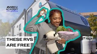 Free RVs for Victims of the LA Wildfires - Good News